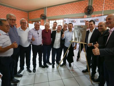 Carlos Moisés inaugura obra de pavimentação da rodovia Jacob Westrup, entre Forquilhinha e Maracajá