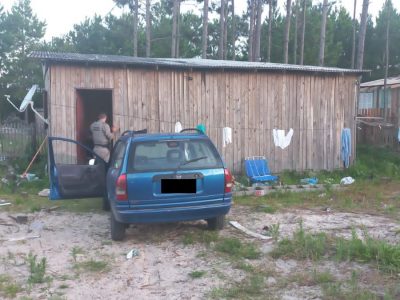 <strong>Brigada militar prende suspeito de homicídio em Pinhal</strong>