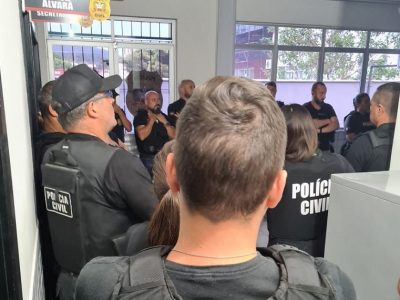 Sul do Estado: Polícia cumpre mandados de busca e apreensão em investigação de suspeita de crimes eleitorais