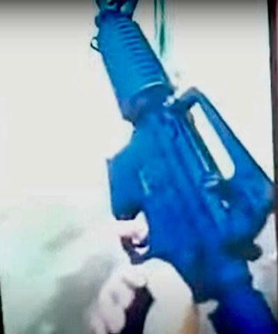 Com metralhadora na mão, homem ameaça vereador de Forquilhinha e seus familiares (VÍDEO)