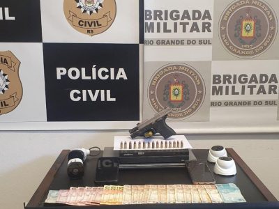 <strong>Brigada Militar e Polícia Civil prendem cinco criminosos no litoral norte gaúcho</strong>
