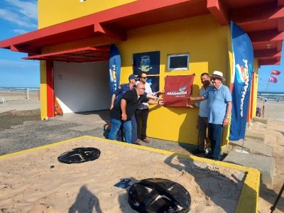 Cadeira anfíbia, maior segurança e banheiros para o público: os diferenciais do novo posto de guarda-vidas