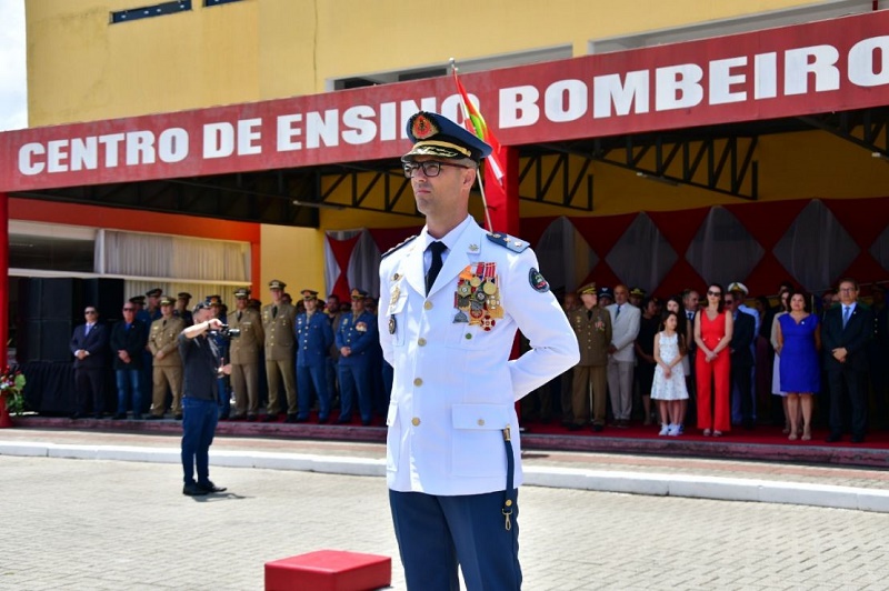 Coronel Fabiano de Souza é o novo Comandante-Geral do Corpo de Bombeiros Militar de Santa Catarina