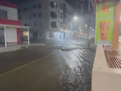 Região Sul segue em alerta máximo para deslizamentos e inundações nessa terça-feira