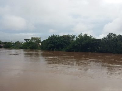 Defesa Civil monitorando: rio Araranguá está 2 metros acima do nível normal (Vídeo)