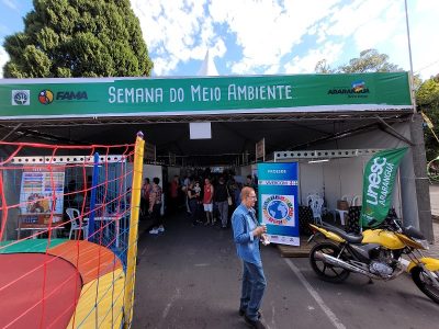 Entidades participam de evento em alusão ao meio ambiente