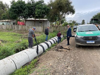 Prefeitura de Maracajá investe em obras de drenagem pluvial