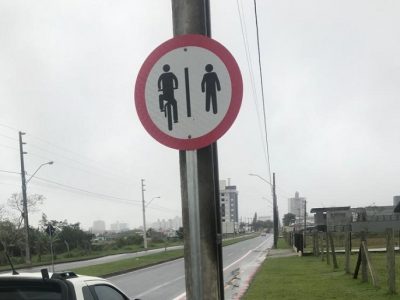Araranguá ganha ciclofaixa compartilhada