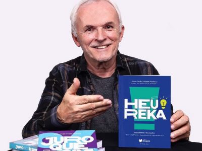 Advogado Alceu Pacheco lança, na sede da Aciva, o livro “Heuréka – Descobertas e Revelações”