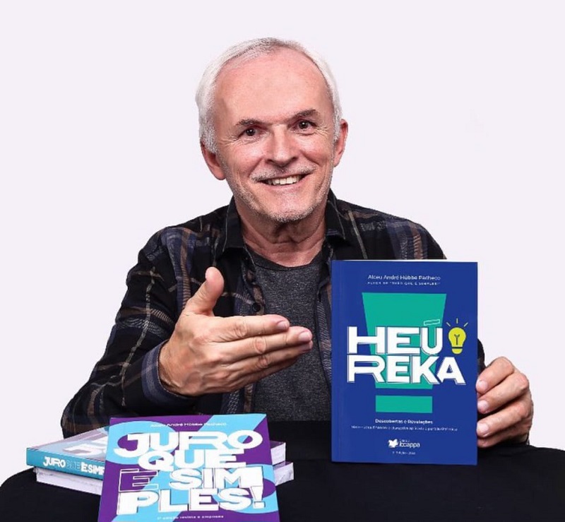 Advogado Alceu Pacheco lança, na sede da Aciva, o livro “Heuréka – Descobertas e Revelações”