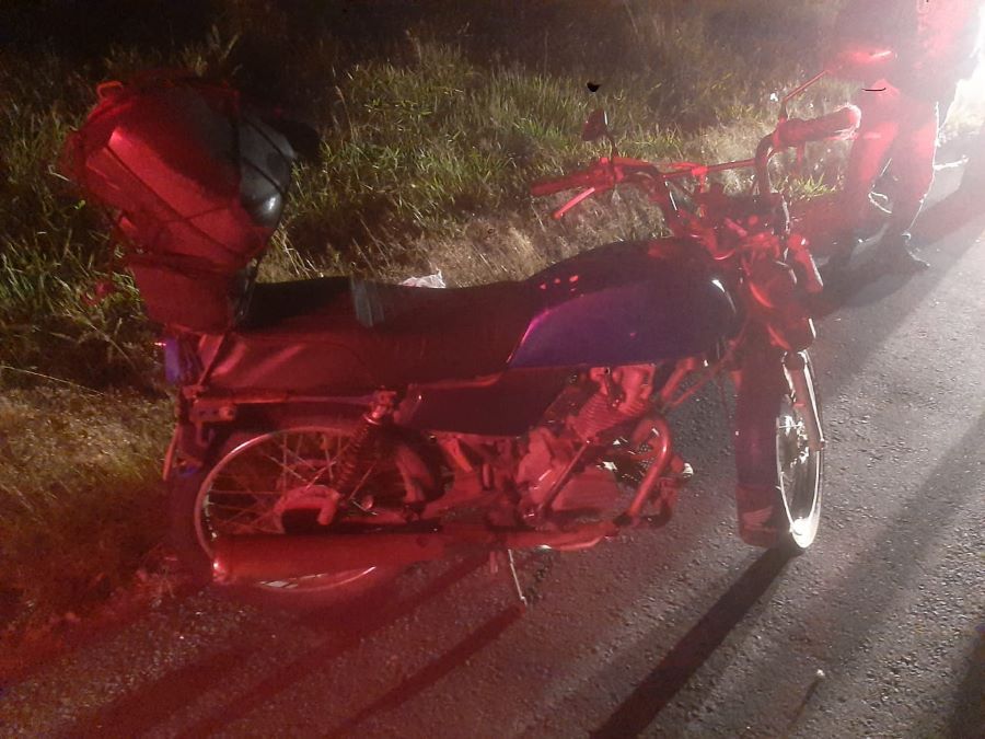 Idosa é atropelada por motocicleta no centro de Araranguá
