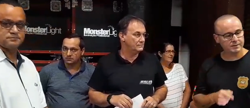 Empresários e autoridades de Araranguá unem forças contra onda de furtos (VÍDEOS)