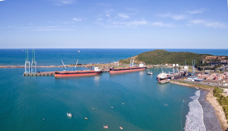 Porto de Imbituba alcança recorde histórico com mais de 830 mil toneladas movimentadas