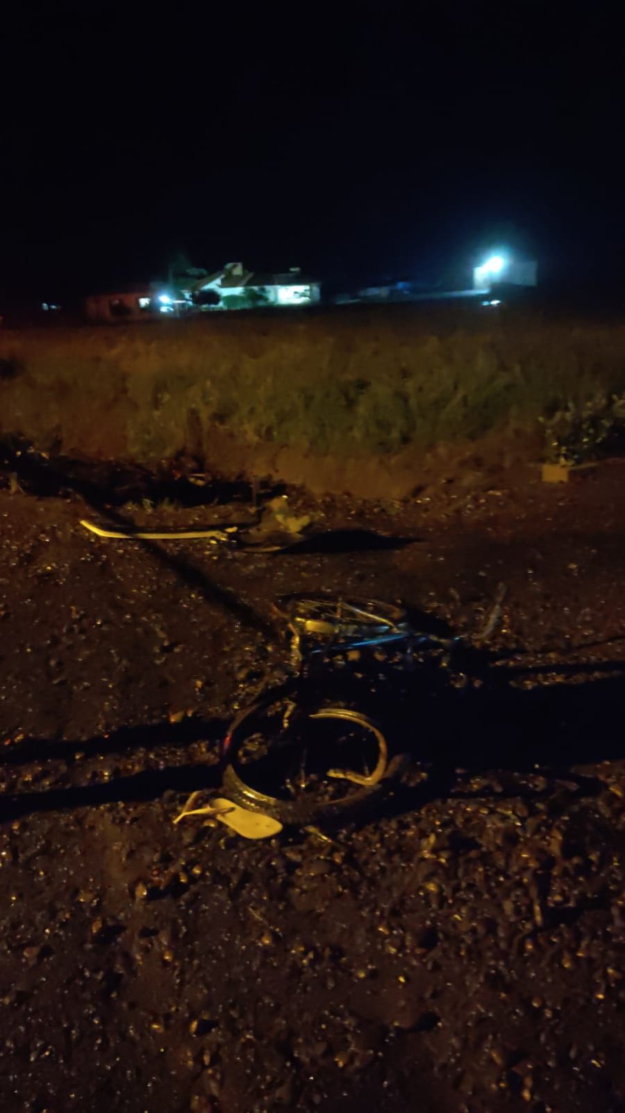 Acidente mata ciclista e fere mulher gravemente no interior de Turvo