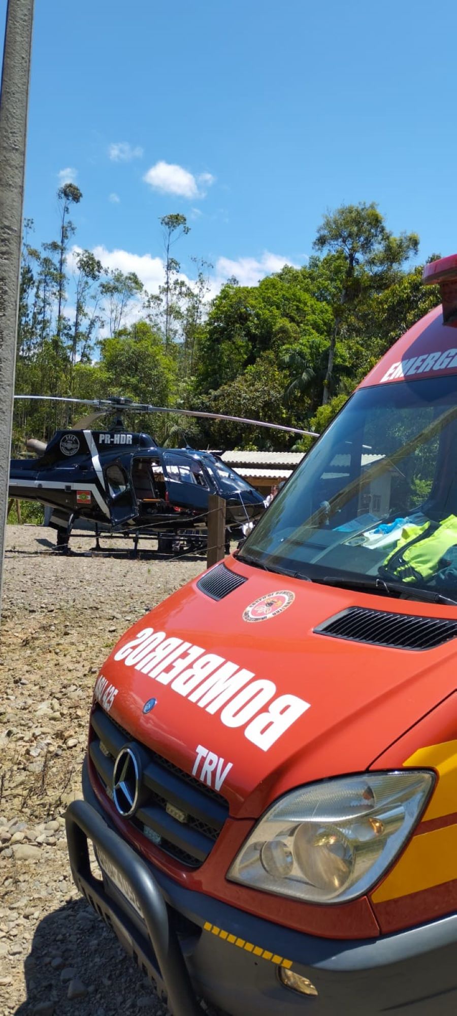 Acidente de trânsito deixa dois feridos no interior de Morro Grande