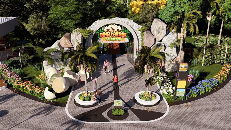 Obra do Dino Parque avança com novas etapas no Parque Belinzoni