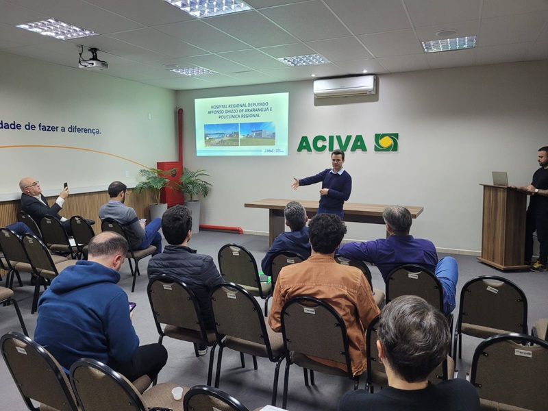 ACIVA se reúne com diretor do Hospital Regional e destaca avanços na saúde