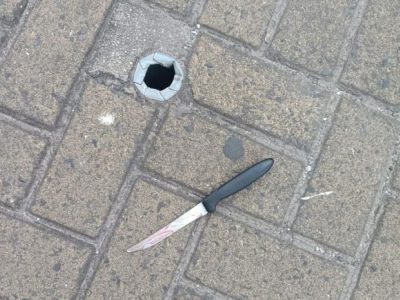 Morador de rua é morto com golpe de faca no centro de Sombrio