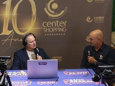 Rádio Araranguá faz programação especial em comemoração aos 10 anos do Center Shopping  