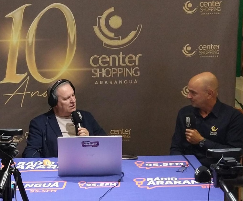 Rádio Araranguá faz programação especial em comemoração aos 10 anos do Center Shopping