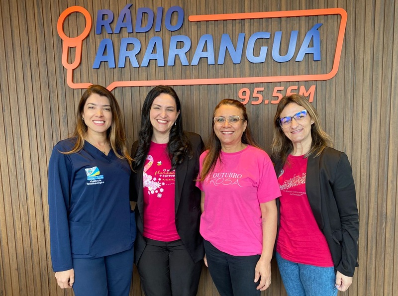 Dia D de vacinação e ações do Outubro Rosa movimentam unidades de saúde em Araranguá e Balneário Arroio do Silva