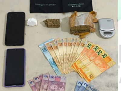 PM prende traficante no Arroio do Silva e briga em família no Mato Alto termina na delegacia