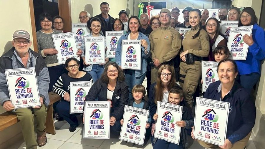 Polícia Militar inaugura nova Rede de Vizinhos em Araranguá