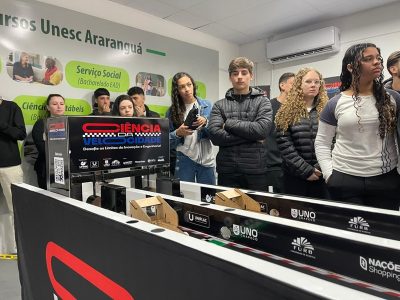 Ciência da Velocidade: Unesc Araranguá recebe classificatória de competição inspirada na Fórmula 1