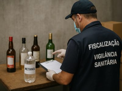 Vigilância Sanitária de Araranguá vistoria mais de 40 estabelecimentos para coibir venda de bebidas adulteradas 