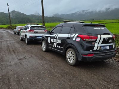 Ação conjunta das Polícias Civil e Militar prende, em Timbé do Sul, homem com extensa ficha criminal