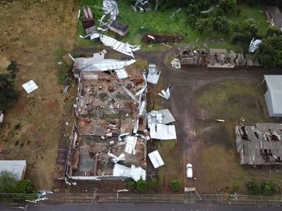 Proteção e Defesa Civil confirma ocorrência de três tornados em Santa Catarina
