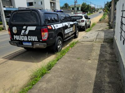 Policiais Civis e Militares cumprem mandados em Turvo e um suspeito é preso em flagrante