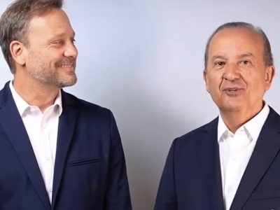 Jorginho Mello anuncia Adriano Silva como pré-candidato a vice-governador de Santa Catarina