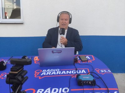 Programa Dia a Dia em um momento marcante para Araranguá: a inauguração da ETA da Lagoa do Caverá