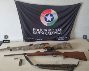 Homem agride mulher e tenta atear fogo na casa do casal no interior de Balneário Gaivota