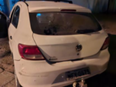 PM prende na Gaivota casal com veículo furtado em Araranguá e apreende adolescente que agrediu a mãe e irmãos em Araranguá