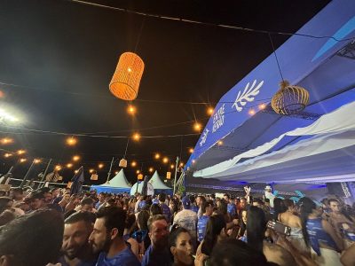 Entreverão dobra de tamanho e reúne milhares de pessoas no Morro dos Conventos
