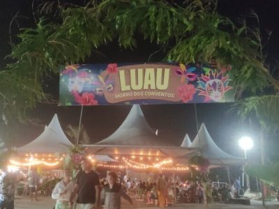 Carnaval no Morro dos Conventos encerra programação com Luau; Sandro Ramos destaca evento familiar e saldo positivo da temporada