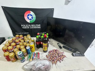 Polícia Militar prende autor de furto e recupera objetos furtados no Arroio do Silva