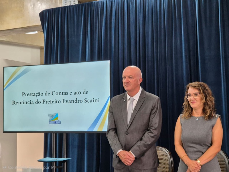 Evandro Scaini renuncia e faz balanço de gestão: “Deixo o Arroio no melhor momento da história do município”