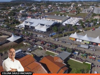 AGRIMELEIRO teve lançamento no Pavilhão do Arroz e prefeito Cesar agradece investimentos do governador em Araranguá