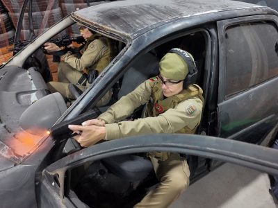 Estado mais seguro do país: parceria com estandes de tiro amplia treinamento policial com armas de fogo