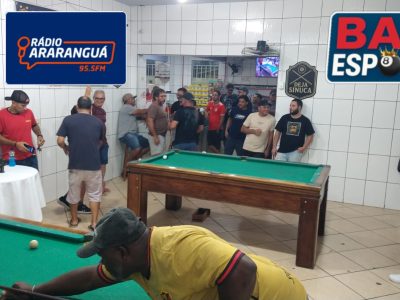 Até a última bola: Taça Rádio Araranguá movimenta o Bar Esporte com maratona de sinuca
