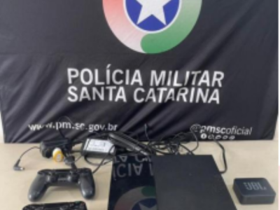Preso em flagrante autor de furto a residência no interior de Balneário Gaivota