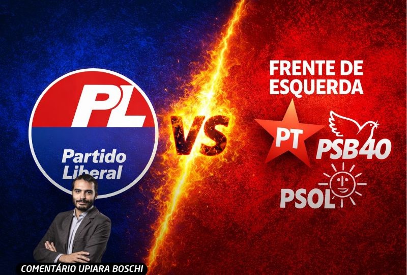 Bruno Mello ignora a força de João Rodrigues e dos ex-governadores e aponta frente de esquerda como principal adversária do PL
