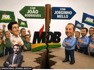 Com Jorginho ou com João? Continua a saga dos membros do MDB de olho nas eleições 2026