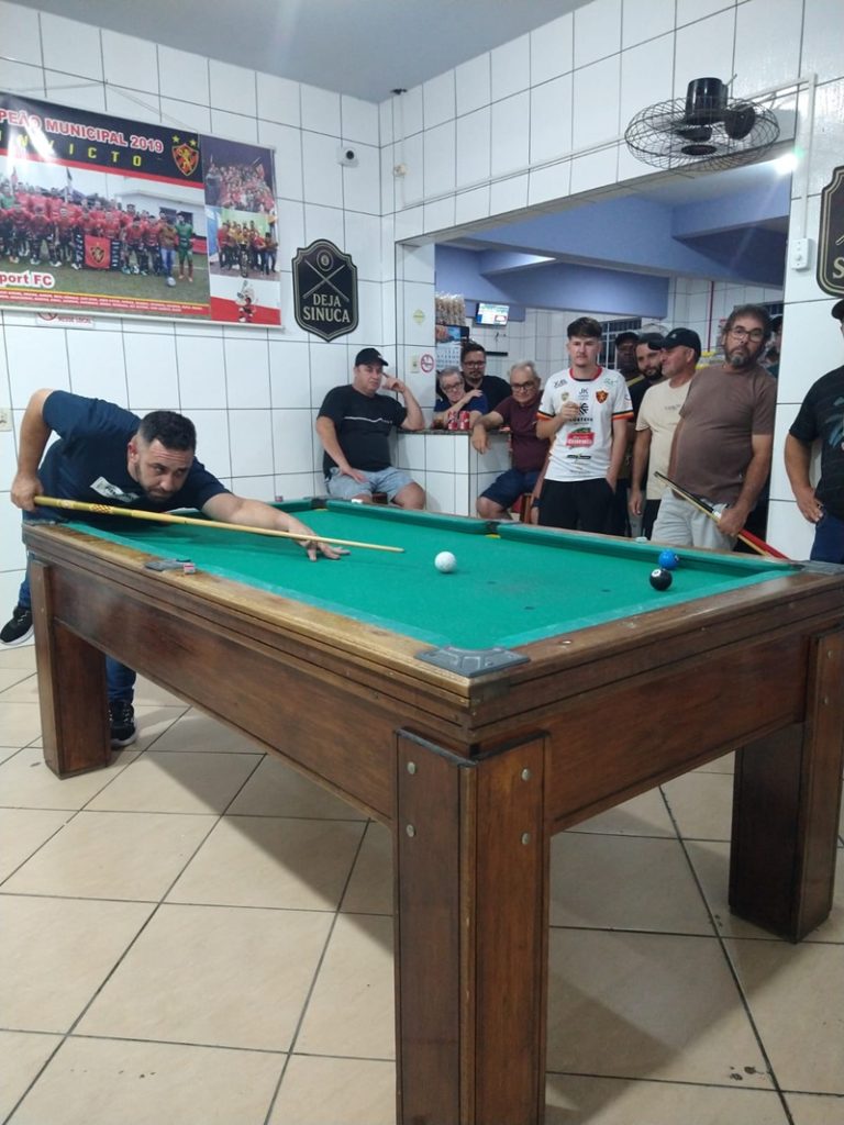 6° torneio de sinuca no Bar Esporte foi atração no final de semana em Araranguá  