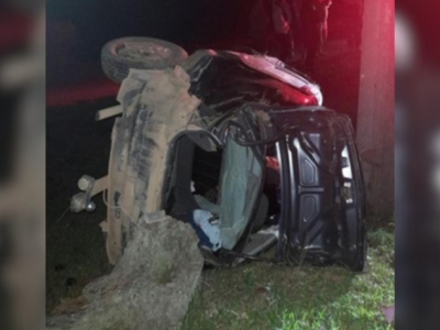 Homem furta veículo, capota e morre no interior de Jacinto Machado