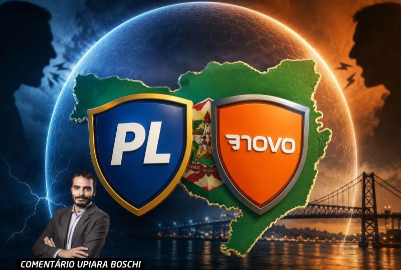Blindagem da aliança entre Novo e PL em SC tenta fugir do desentendimento nacional entre bolsonaristas e zemistas