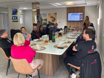 Café com a Presidente fortalece diálogo e aproxima associados da CDL Araranguá